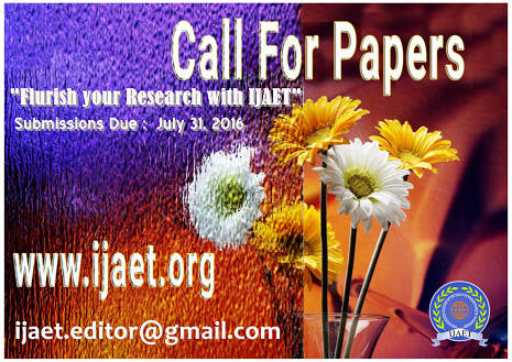 Flurish Your Research with IJAET